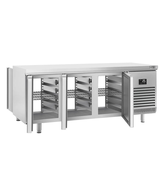 GGM Gastro Bakery Counter Fridge - 2185x800mm - with 6 doors - capacity 610 litres