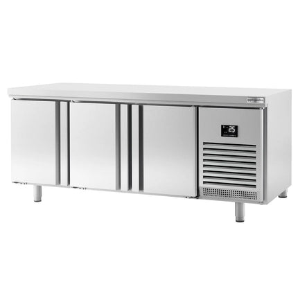 GGM Gastro Bakery Counter Fridge - 2185x800mm - with 6 doors - capacity 610 litres