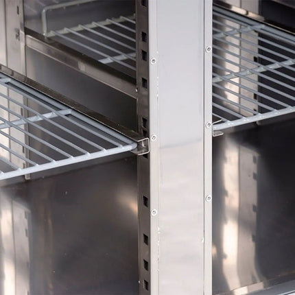 GGM Gastro Bakery Counter Fridge ECO - 2020x800mm - with 3 doors - capacity 456 litres