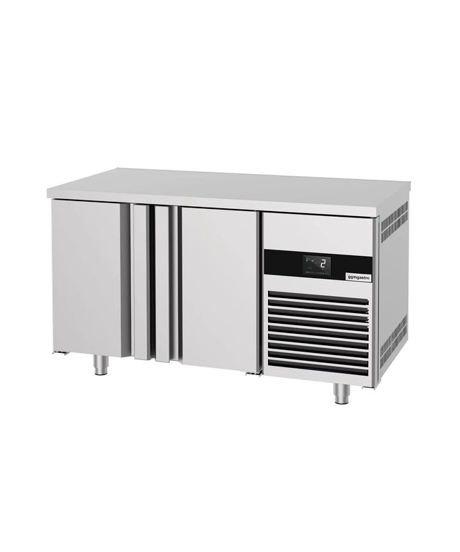 GGM Gastro Bakery Counter Fridge PREMIUM - 1550x800mm - with 2 doors - capacity 390 litres