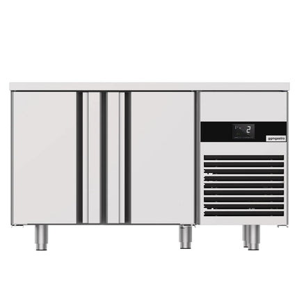 GGM Gastro Bakery Counter Fridge PREMIUM - 1550x800mm - with 2 doors - capacity 390 litres
