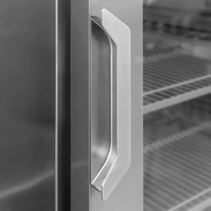 GGM Gastro Bakery Counter Fridge PREMIUM PLUS - 1618x800mm - glass doors - granite worktop - capacity 420 litres