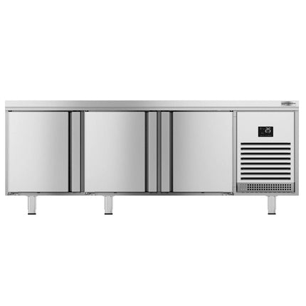 GGM Gastro Bakery Counter Fridge PREMIUM PLUS - 2185x800mm - with 3 doors - capacity 635 litres