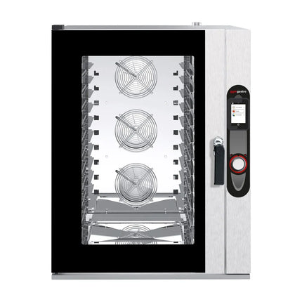 GGM Gastro Bakery-Electric Commercial Combi Oven - Touchscreen Controls - 10x EN 600x400 - incl. Automatic washing system