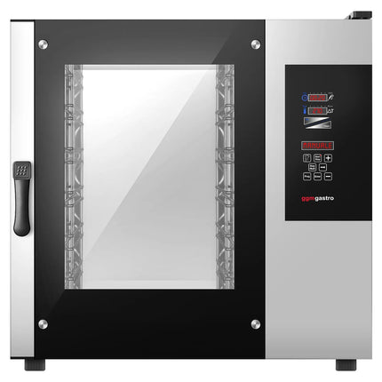GGM Gastro Bakery-Electric Commercial Combi Oven - Touchscreen Controls - 6x EN 600x400 - incl. Core temperature probe, HACCP monitoring, USB, Inner rack