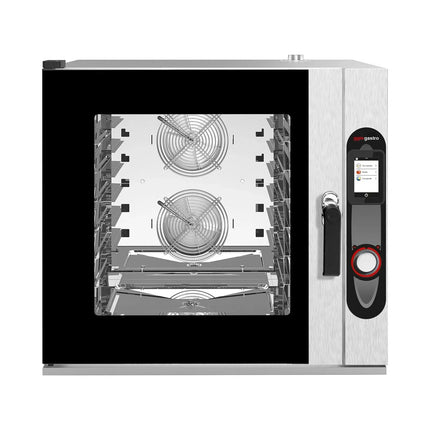 GGM Gastro Bakery-Electric Commercial Combi Oven - Touchscreen Controls - 6x EN 600x400 - incl. Automatic washing system