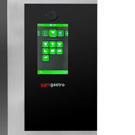 GGM Gastro Bakery-Electric Commercial Combi Oven - Touchscreen Controls - 6x EN 600x400 - incl. Automatic washing system, Core temperature probe, HACCP monitoring, USB