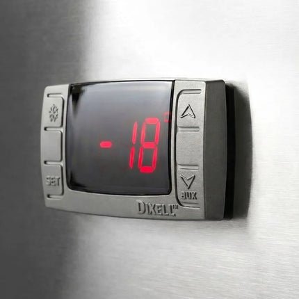 GGM Gastro Bakery Freezer Stainless steel ECO - EN 600x800mm - 612L - with 1 door - Black - On castors