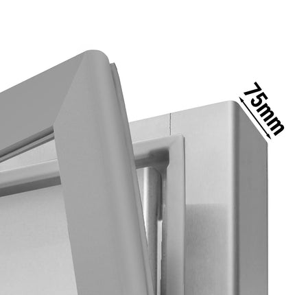 GGM Gastro Bakery Freezer Stainless steel PREMIUM - EN 600x800mm - 858L - with 1 door