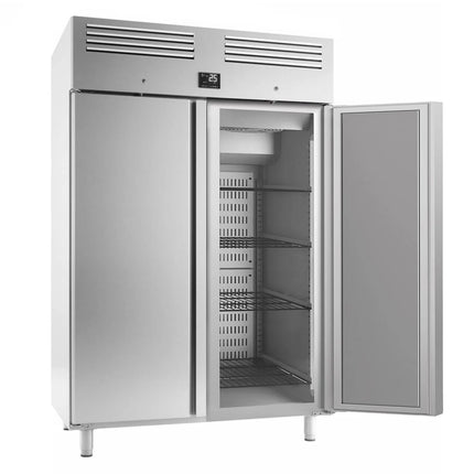 GGM Gastro Bakery Fridge Stainless steel PREMIUM - EN 600x400mm - 1240L - with 2 doors