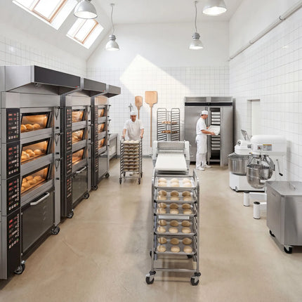 GGM Gastro Bakery Fridge Stainless steel PREMIUM - EN 600x400mm - 1700L - with 2 doors
