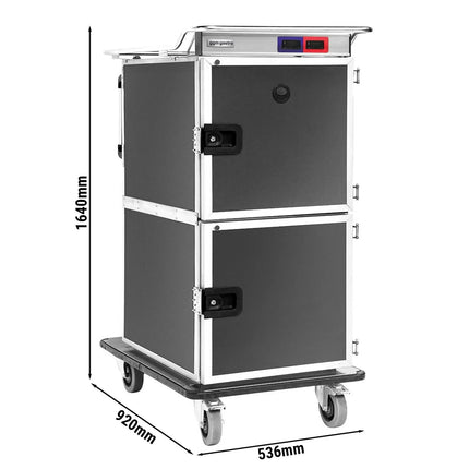 GGM Gastro Banqueting Trolley - Hot & Cold - 12x GN 2/1 or 24x GN 1/1 - Digital Control