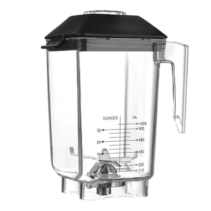 GGM Gastro Bar Blender Container - "BMK2-1500N" - Polycarbonate - 2L - 160x160x270mm - for BMK2-1500N - with lid