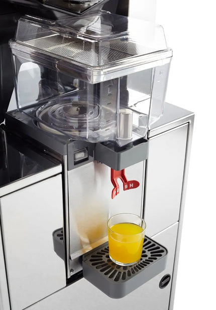 GGM Gastro Base Frame - Aluminium - 580x550x830mm - with height-adjustable glass/bottle shelf - freestanding - for Orange Squeezer OFZ2