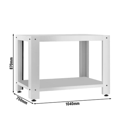 GGM Gastro Base Frame for Pizza Oven - 1055x755x870mm - Stainless Steel - for POE4430VSN