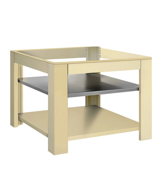 GGM Gastro Base Frame for Pizza Oven - 1177x1201x930mm - Cream Yellow - for GPOE150C