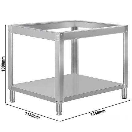 GGM Gastro Base Frame for Pizza Oven - 1340x1130x1080mm - Stainless Steel - for PEP99, PEP99D & PEP99TC