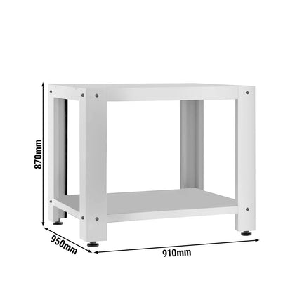 GGM Gastro Base Frame for Pizza Oven POE425N - 925x665x870mm - Stainless Steel - for POE425N