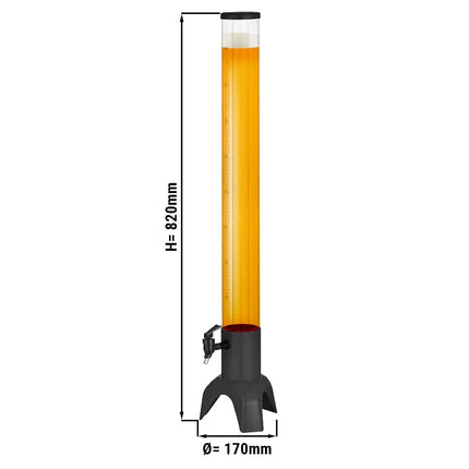 GGM Gastro Beer Tower - 3L - with Ice Core