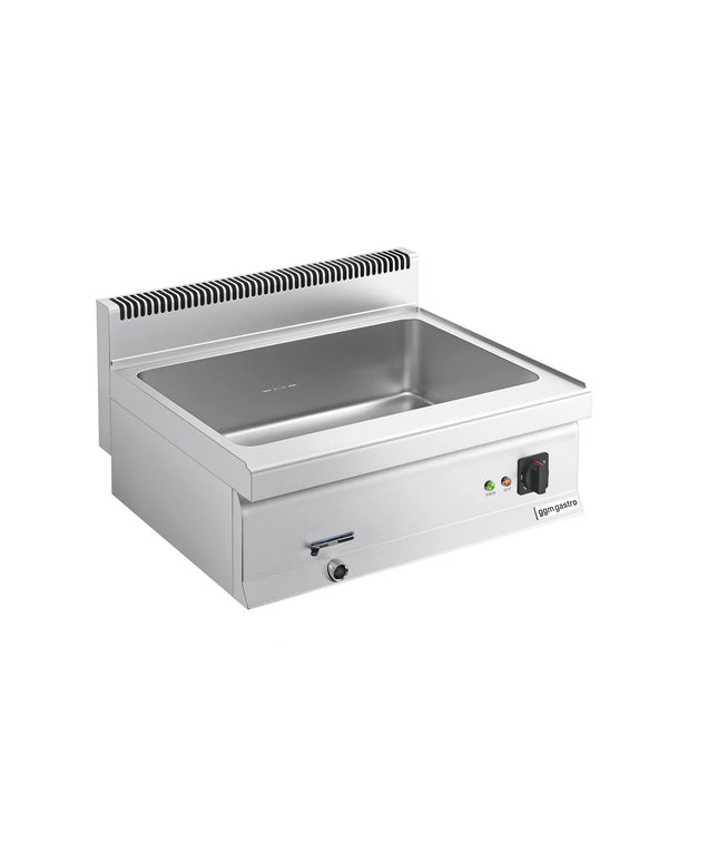 GGM Gastro Bếp Cách Thủy Để Bàn - 2x GN 1/1 hoặc 4x GN 1/2 - 2.4kW - Có Van Xả