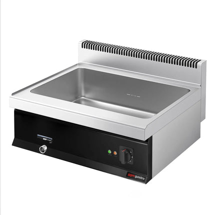 GGM Gastro Bếp Cách Thủy Để Bàn - 2x GN 1/1 hoặc 4x GN 1/2 - 2.4kW - Có Van Xả