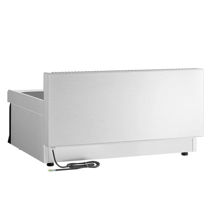 GGM Gastro Bếp Cách Thủy Để Bàn - 2x GN 1/1 hoặc 4x GN 1/2 - 2.4kW - Có Van Xả