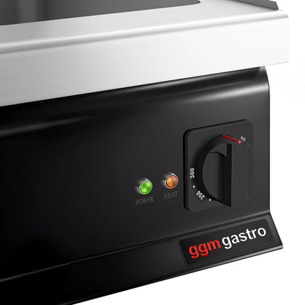 GGM Gastro Bếp Cách Thủy Để Bàn - 2x GN 1/1 hoặc 4x GN 1/2 - 2.4kW - Có Van Xả
