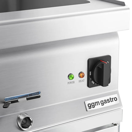 GGM Gastro Bếp Cách Thủy Để Bàn - GN 1/2 & GN 1/3 - 1.2kW - Kèm Tủ Bệ 1 Cánh - Có Van Xả