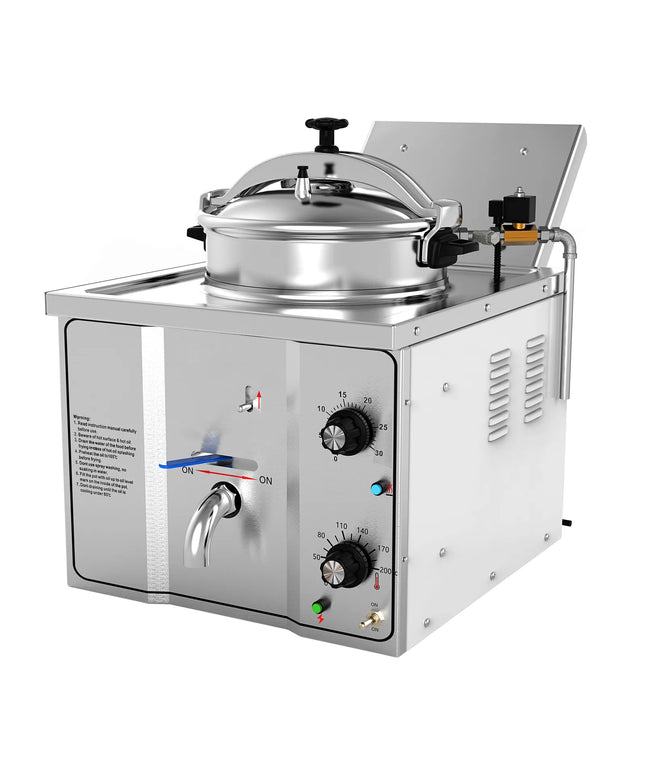 GGM Gastro Bếp Chiên Áp Suất Điện - 15L - 3kW - Thủ Công