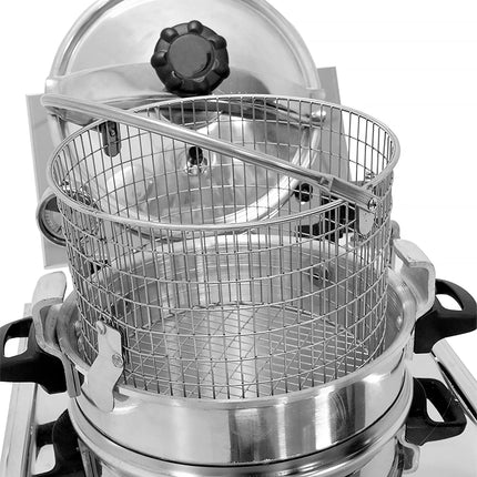 GGM Gastro Bếp Chiên Áp Suất Điện - 15L - 3kW - Thủ Công