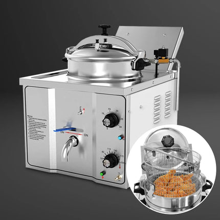 GGM Gastro Bếp Chiên Áp Suất Điện - 15L - 3kW - Thủ Công