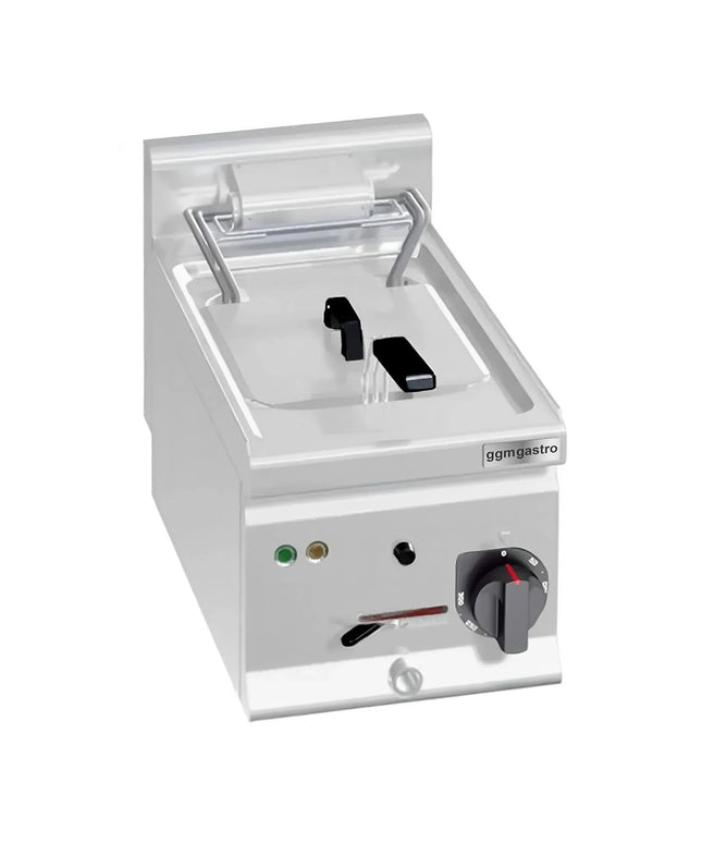 GGM Gastro Bếp Chiên Nhúng Điện Để Bàn - 10L - 6kW - Thủ Công - Có Van Xả