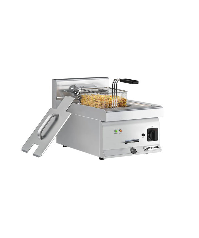 GGM Gastro Bếp Chiên Nhúng Điện Để Bàn - 10L - 9kW - Thủ Công - Có Van Xả