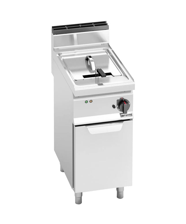 GGM Gastro Bếp Chiên Nhúng Điện Đứng - 18L - 13.5kW - Có Van Xả - Thủ Công