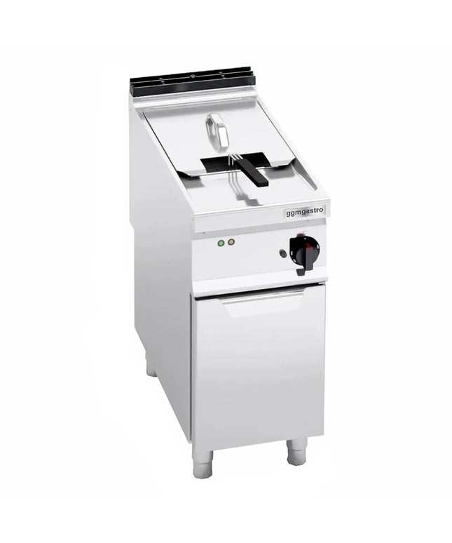 GGM Gastro Bếp Chiên Nhúng Điện Đứng - 22L - 22kW - Thủ Công - Có Van Xả
