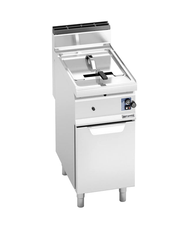 GGM Gastro Bếp Chiên Nhúng Gas Đứng - 10L - 6.9kW - Thủ Công - Có Van Xả