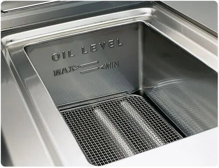 GGM Gastro Bếp Chiên Nhúng Gas Đứng - 10L - 6.9kW - Thủ Công - Có Van Xả
