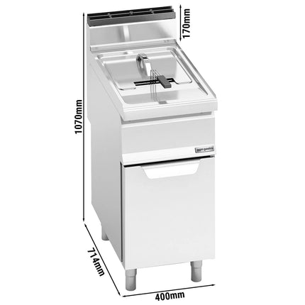 GGM Gastro Bếp Chiên Nhúng Gas Đứng - 15L - 12.7kW