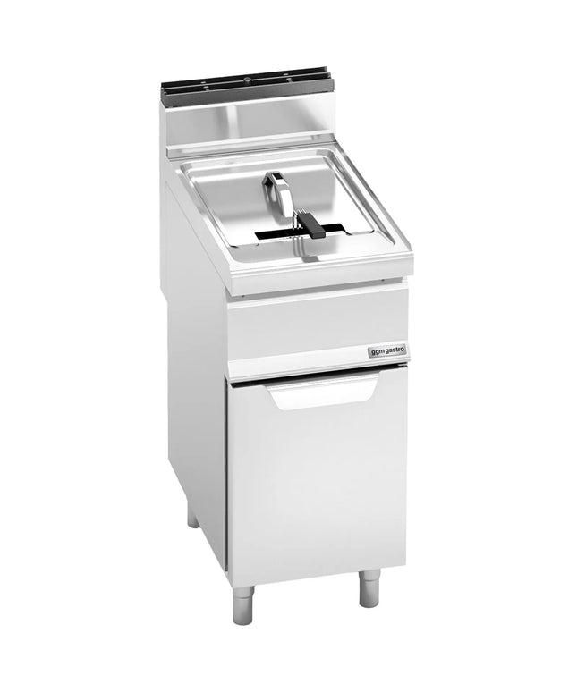 GGM Gastro Bếp Chiên Nhúng Gas Đứng - 20L - 16.5kW - Thủ Công - Có Van Xả