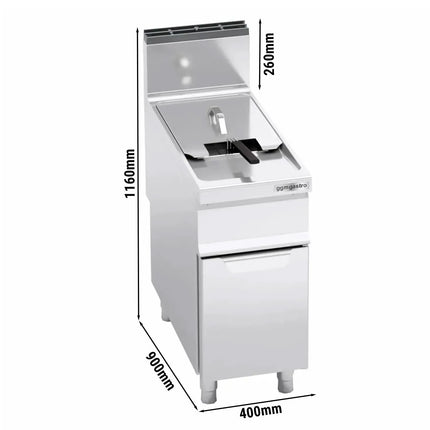 GGM Gastro Bếp Chiên Nhúng Gas Đứng - 20L - 17.5kW