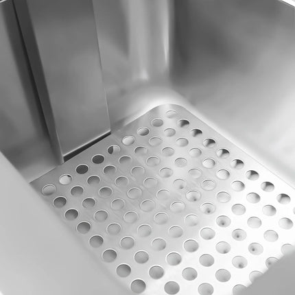 GGM Gastro Bếp Chiên Nhúng Từ - 8L - 3.5kW - Kỹ Thuật Số - Có Van Xả