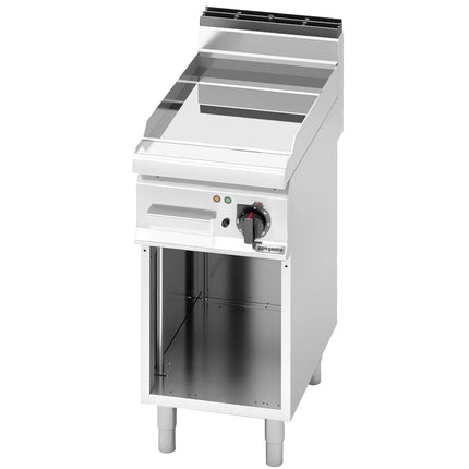 GGM Gastro Bếp Chiên Phẳng Điện - 4.8kW - Mặt Phẳng - Diện Tích Nấu: 400x714mm - Có Chân Đứng