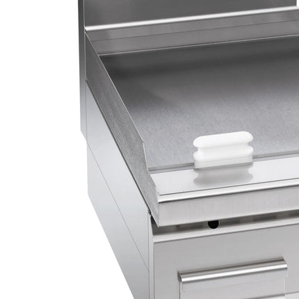 GGM Gastro Bếp Chiên Phẳng Điện - 4.8kW - Mặt Phẳng - Diện Tích Nấu: 400x714mm