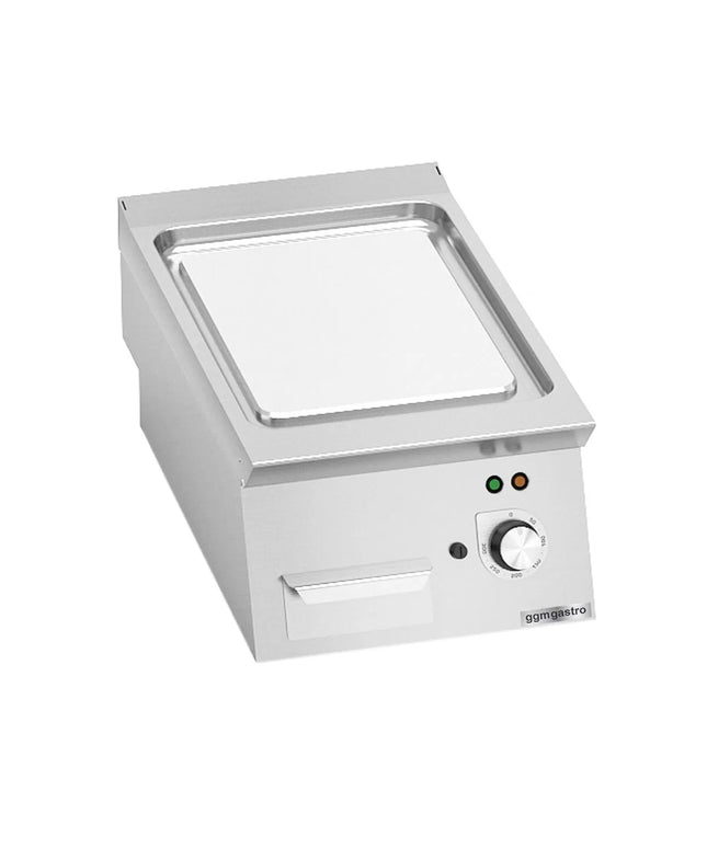 GGM Gastro Bếp Chiên Phẳng Điện - 4.8kW - Mặt Phẳng - Diện Tích Nấu: 400x730mm