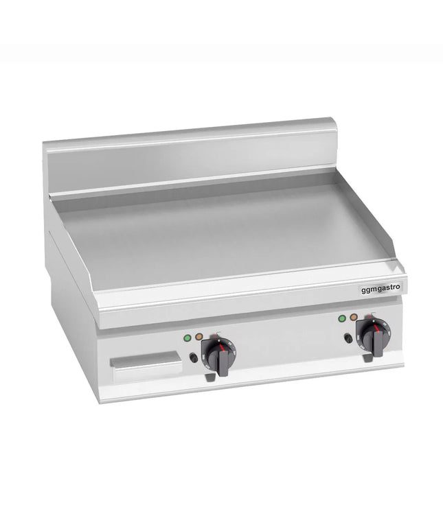 GGM Gastro Bếp Chiên Phẳng Điện - 8kW - Mặt Phẳng - Diện Tích Nấu: 596x430mm