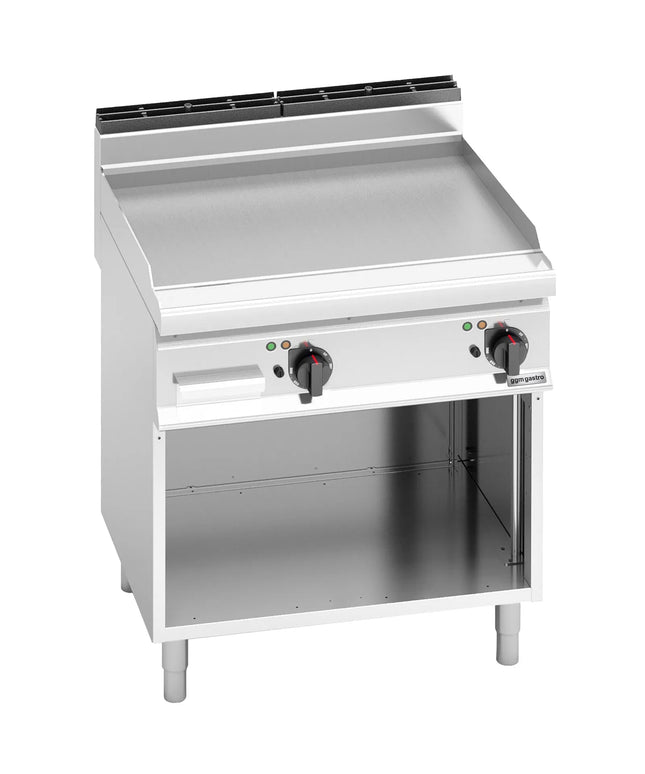 GGM Gastro Bếp Chiên Phẳng Điện - 9.6kW - Mặt Phẳng - Diện Tích Nấu: 795x500mm - Có Chân Đứng