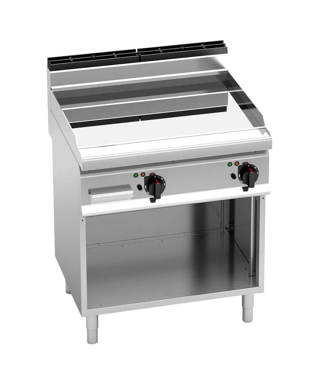 GGM Gastro Bếp Chiên Phẳng Điện - 9.6kW - Mặt Phẳng - Diện Tích Nấu: 800x714mm - Có Chân Đứng