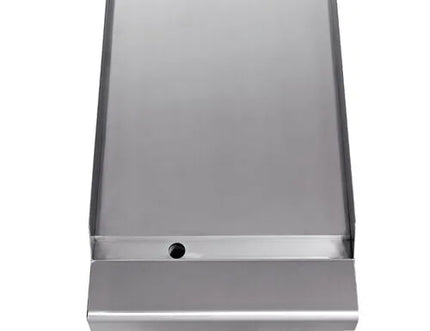 GGM Gastro Bếp Chiên Phẳng Gas - 10kW - Mặt Phẳng - Diện Tích Nấu: 396x667mm - Có Chân Đứng