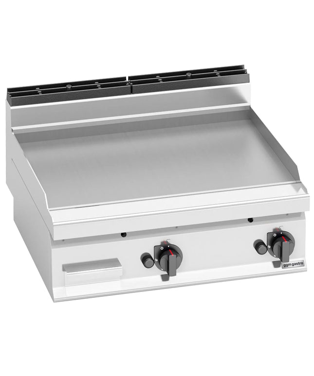GGM Gastro Bếp Chiên Phẳng Gas - 13.8kW - Mặt Phẳng - Diện Tích Nấu: 795x500mm