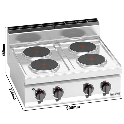 GGM Gastro Bếp Điện - 10.4kW - 4 Mặt